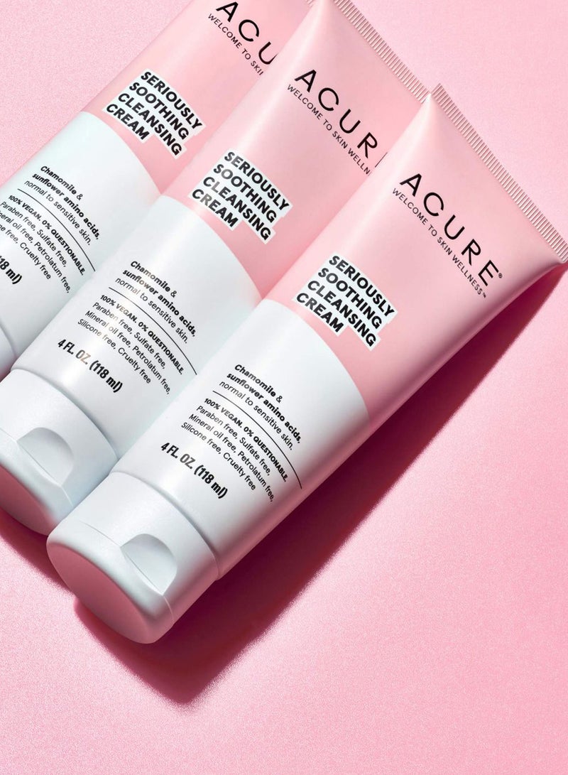 Seriously Soothing Cleansing Cream Pink 4Fluid Ounce