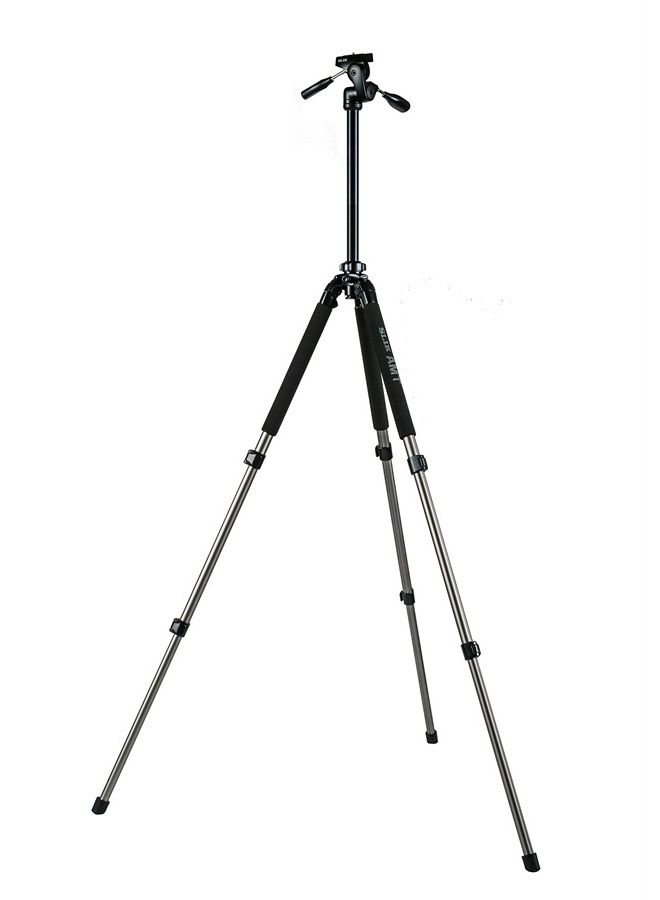 Pro 700 DX Tripod with 700DX 3-Way, Pan-and-Tilt Head - Titanium
