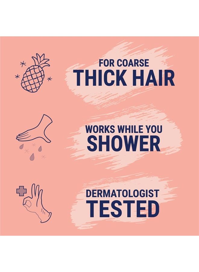 Moroccan Argan Oil Shower Cream Hair Remover, 13.0 oz.