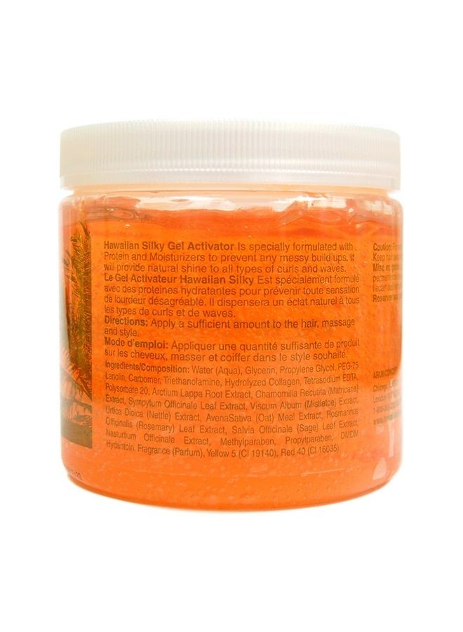 Hawaiian silky gel activator 8 ounce, Pink, 8 Ounce