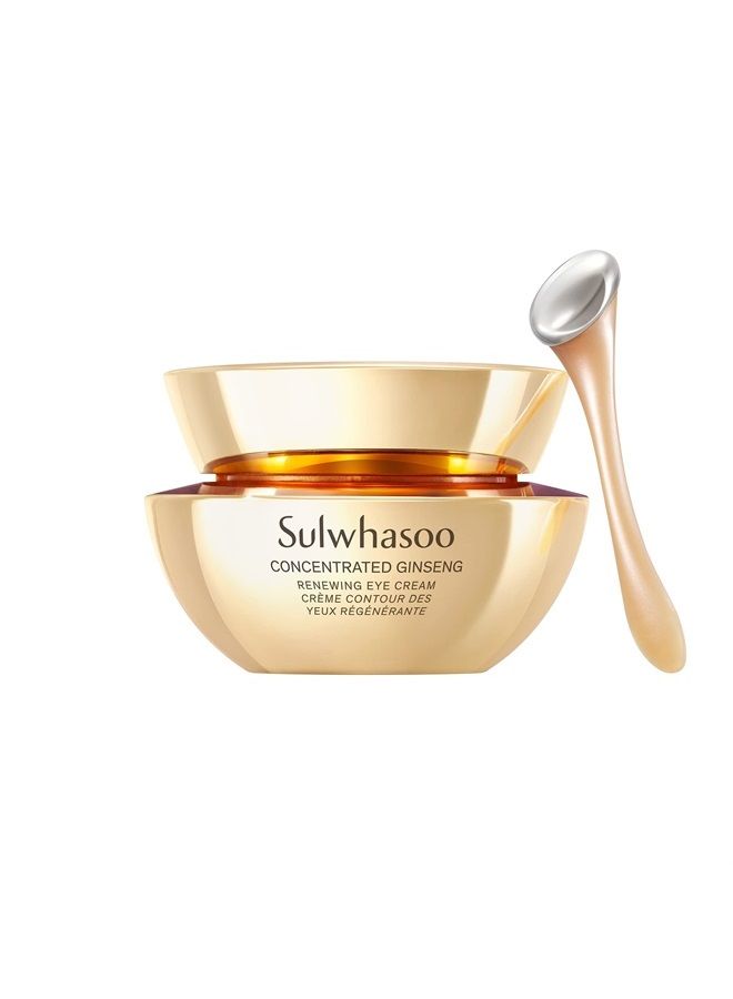 Concentrated Ginseng Renewing Eye Cream: Soft Texture, Visibly Firms, Smooths, and Improves Look of Resilience, Elasticity, and Dryness, 0.67 fl. oz.