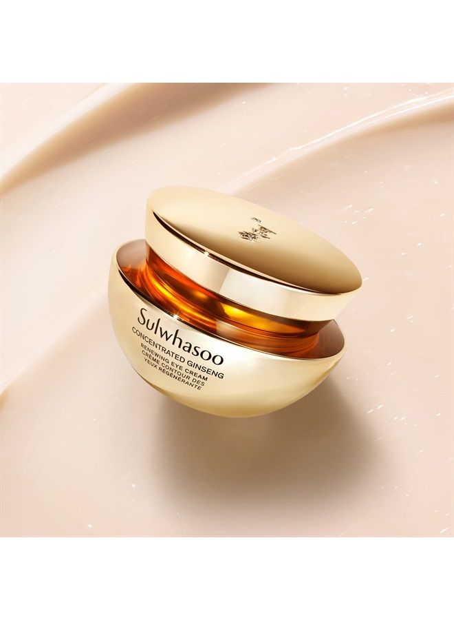 Concentrated Ginseng Renewing Eye Cream: Soft Texture, Visibly Firms, Smooths, and Improves Look of Resilience, Elasticity, and Dryness, 0.67 fl. oz.