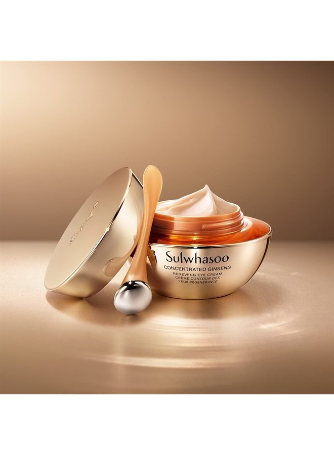 Concentrated Ginseng Renewing Eye Cream: Soft Texture, Visibly Firms, Smooths, and Improves Look of Resilience, Elasticity, and Dryness, 0.67 fl. oz.