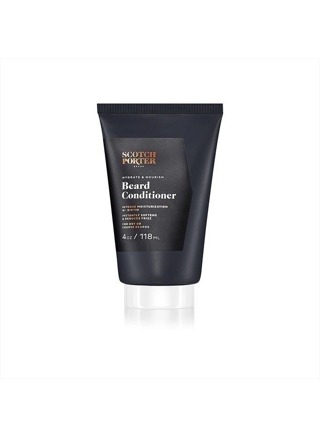 Beard Kit | Includes Beard Wash, Beard Conditioner, Beard Balm, and Beard Serum | Formulated with Non-Toxic Ingredients, Free of Parabens, Sulfates & Silicones | Vegan