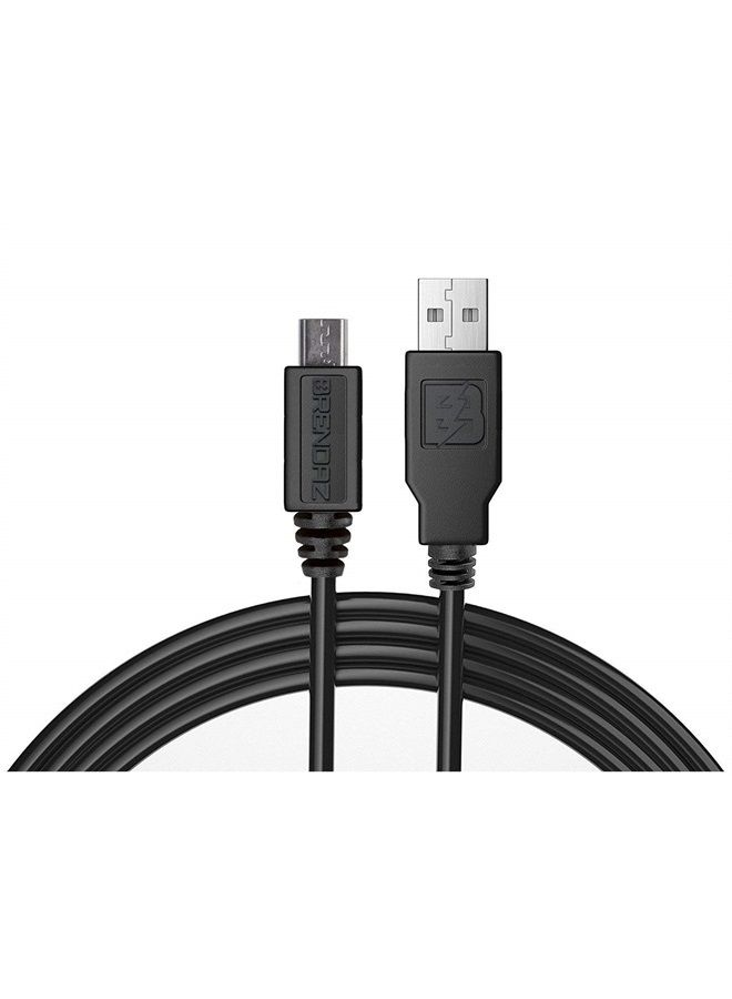 Compatible USB 2.0 Cable Sync n Charge for Sony Alpha a5100, Alpha a6400, Alpha a6600, ZV-1, Cyber-Shot DSC-RX0 II Digital Camera, Alpha a99 II DSLR Camera. (10-Feet)…