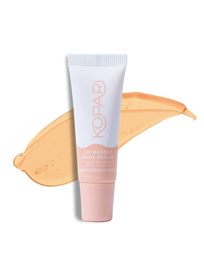 Nude Peach Lip Glossy 1pk