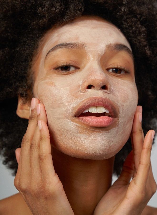 Detox Mask With Creamy Pink Clay - Cleanses Facial Pores From Impurities And Excess Oil - Skin Feels Fresh And Oxygenated Instantly - Hypoallergenic - Vegan - All Skin Types - 2.53 Oz