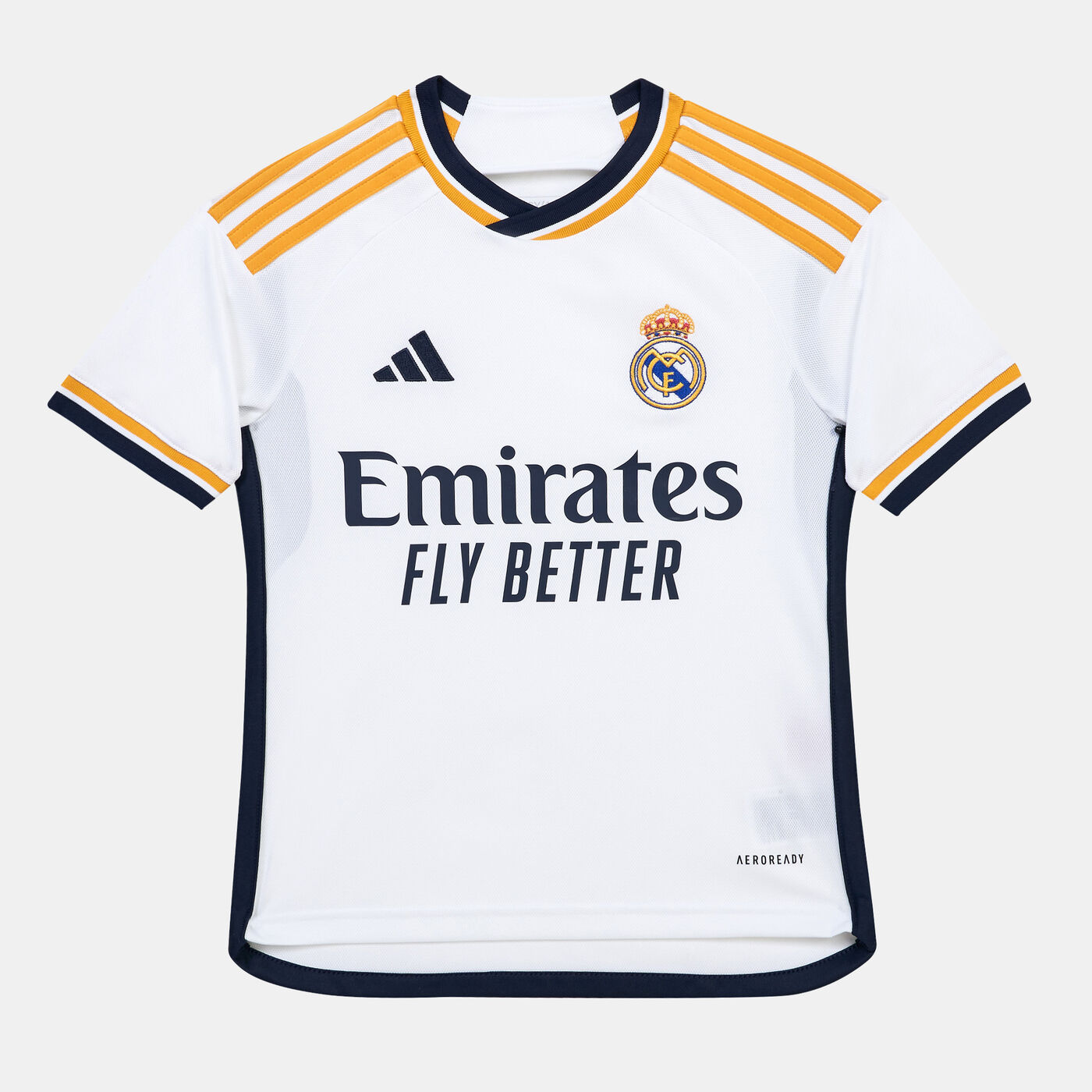 Kids' Real Madrid Home Jersey - 2023/24