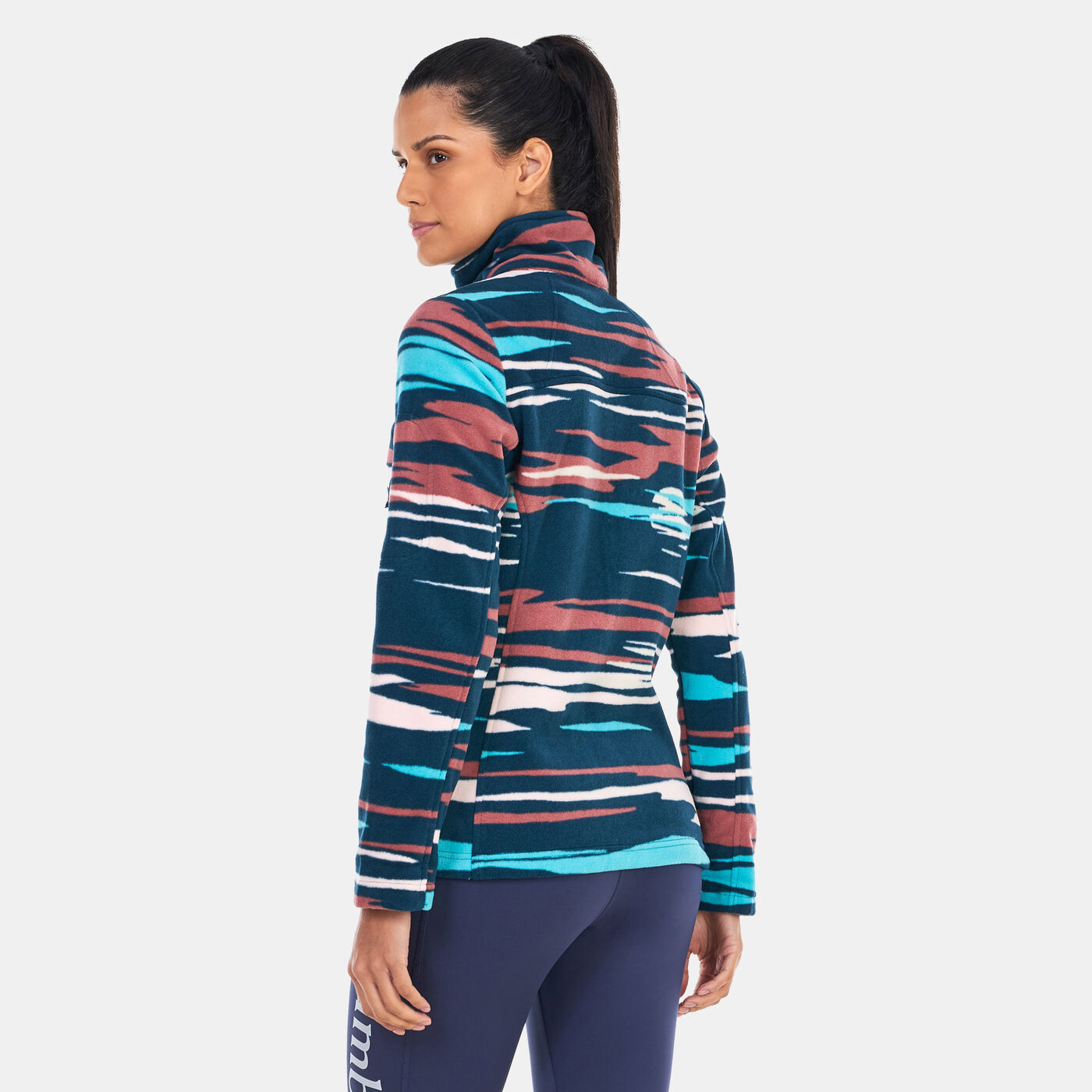 Women's Fast Trek Printed Fleece Jacket
