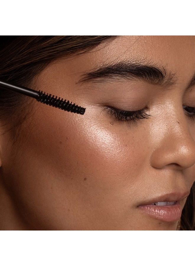 DIME Beauty Volume Mascara, Clean Mascara for Fuller, Thicker Lashes, Black Mascara for Sensitive Eyes, 0.28 oz / 8 g