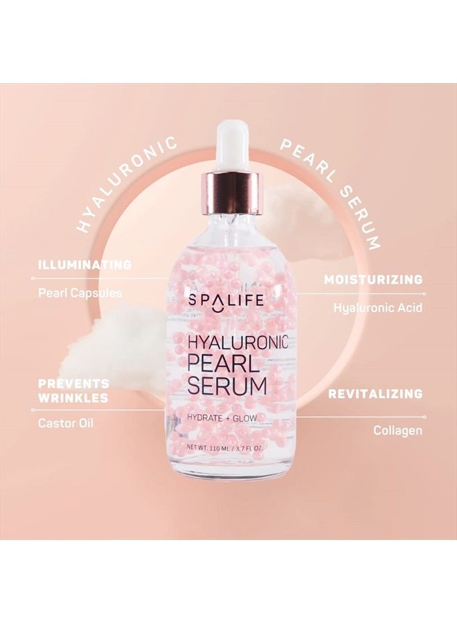 Hydrating and Glow Hyaluronic Serum (Pearl Serum) 100 ML(3.4 oz)
