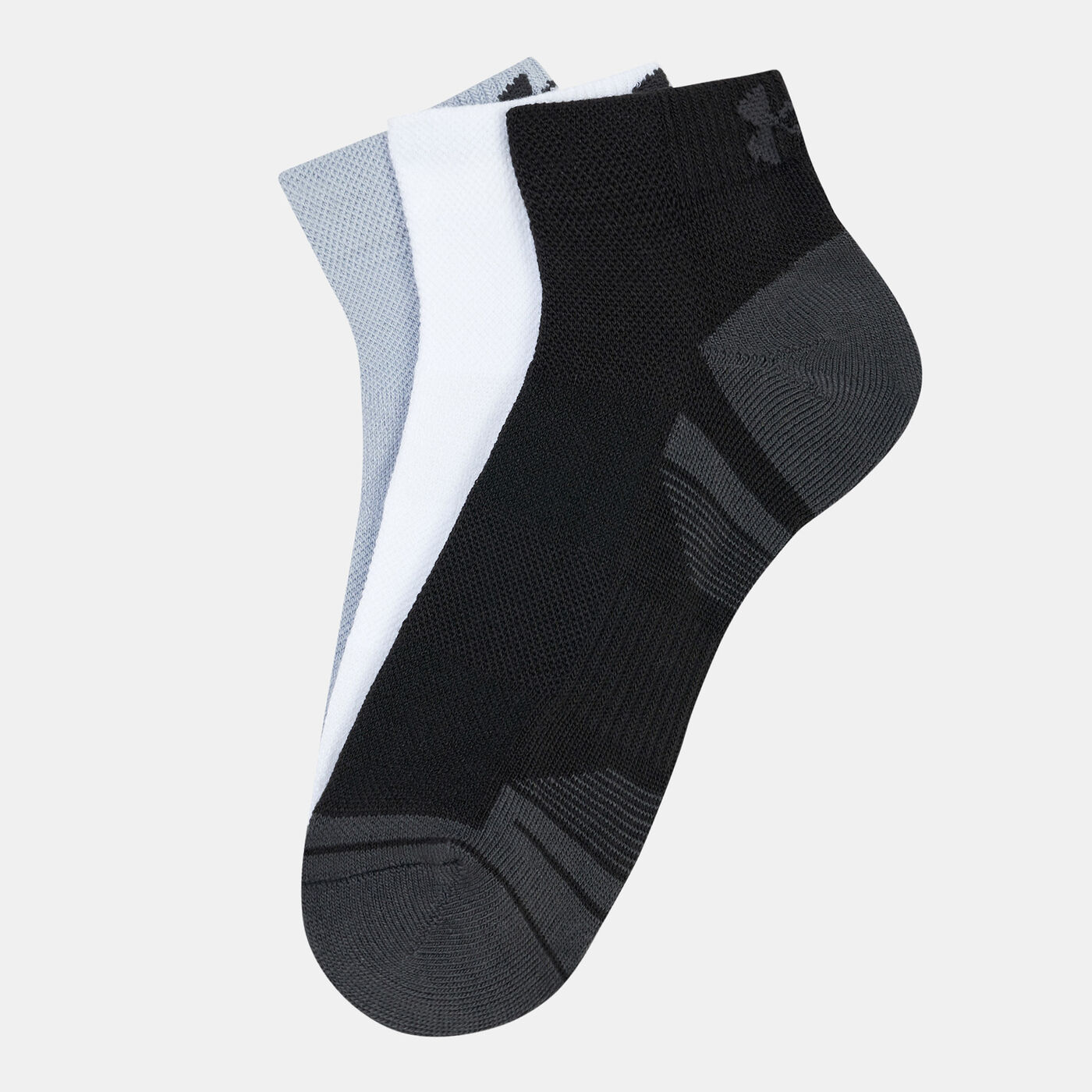 UA Performance Tech Low-Cut Socks (3 Pack)