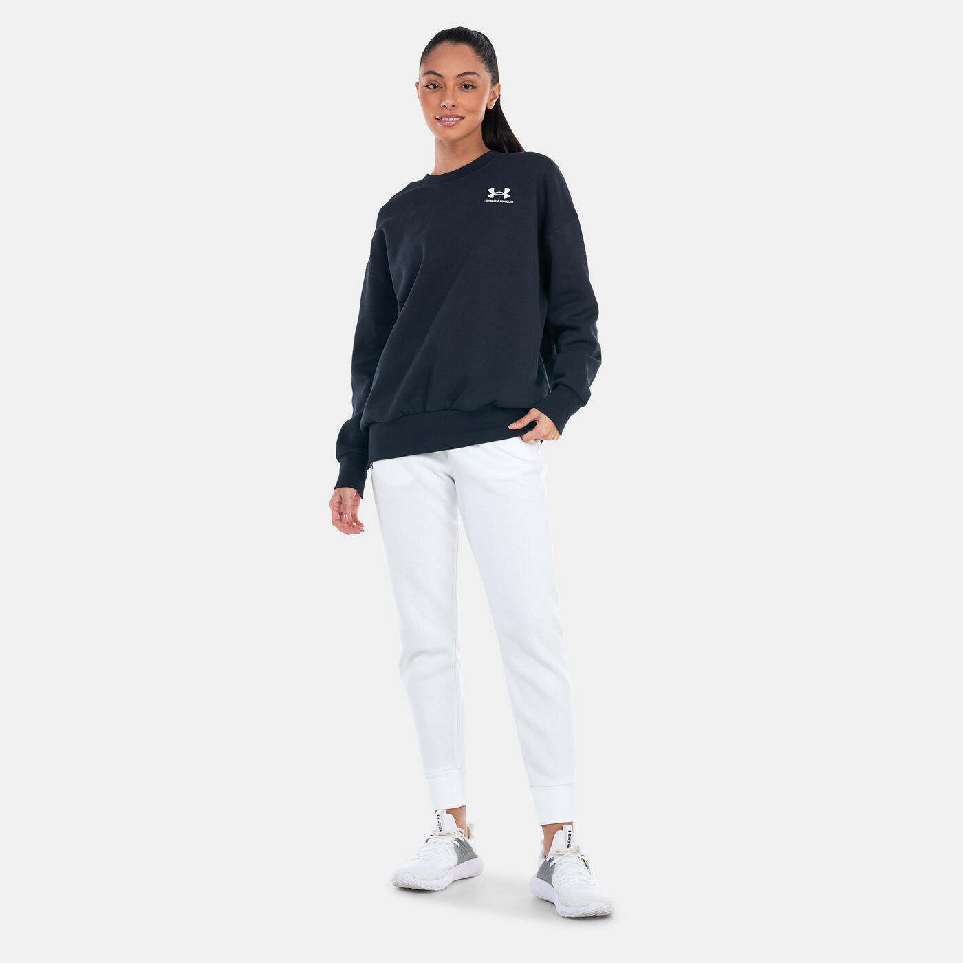 Women's UA Essential Fleece Sweatshirt