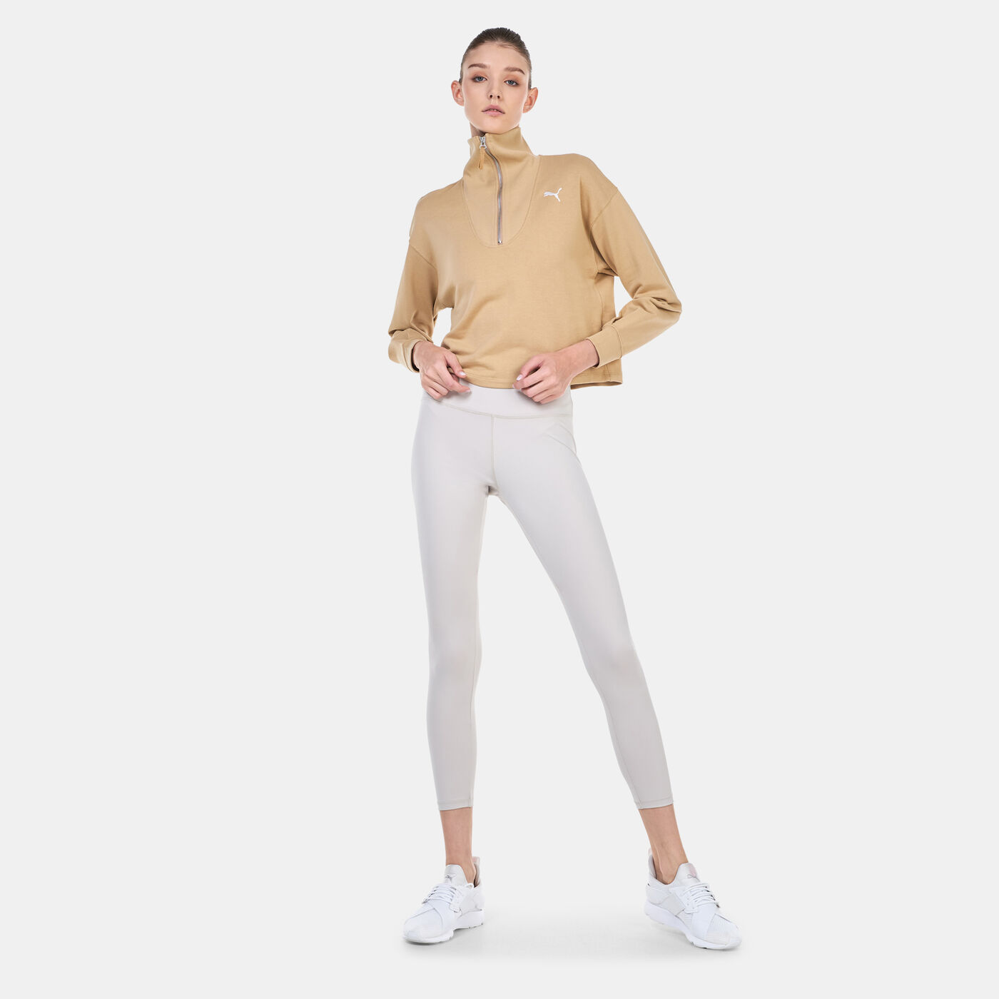 Women's HER High-Neck Half-Zip Sweatshirt