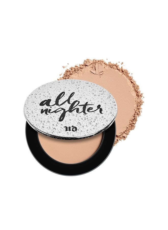 Urban Decay All Nighter Waterproof Setting Powder - Lightweight, Translucent Makeup Finishing Powder - Smooths Skin + Minimizes Shine - Lasts Up To 11 Hours