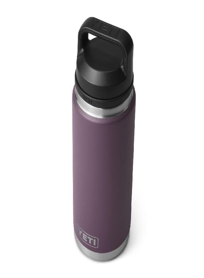 Rambler 26 Oz Bottle, Vacuum Insulated, Stainless Steel With Chug Cap, Nordic Purple
