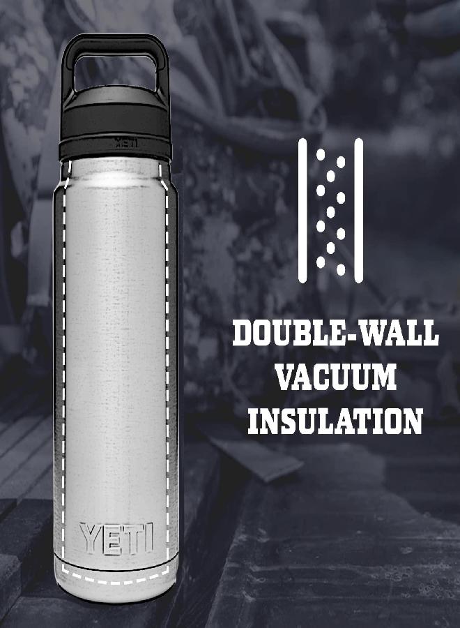 Rambler 26 Oz Bottle, Vacuum Insulated, Stainless Steel With Chug Cap, Nordic Purple