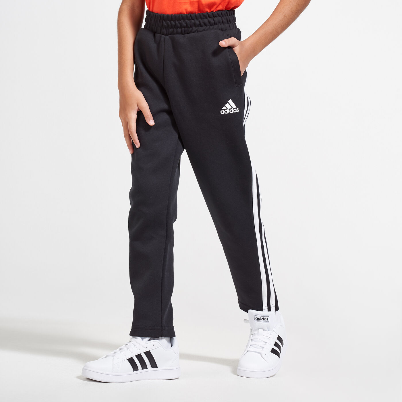 Kids' 3-Stripes Tapered Pants (Older Kids)