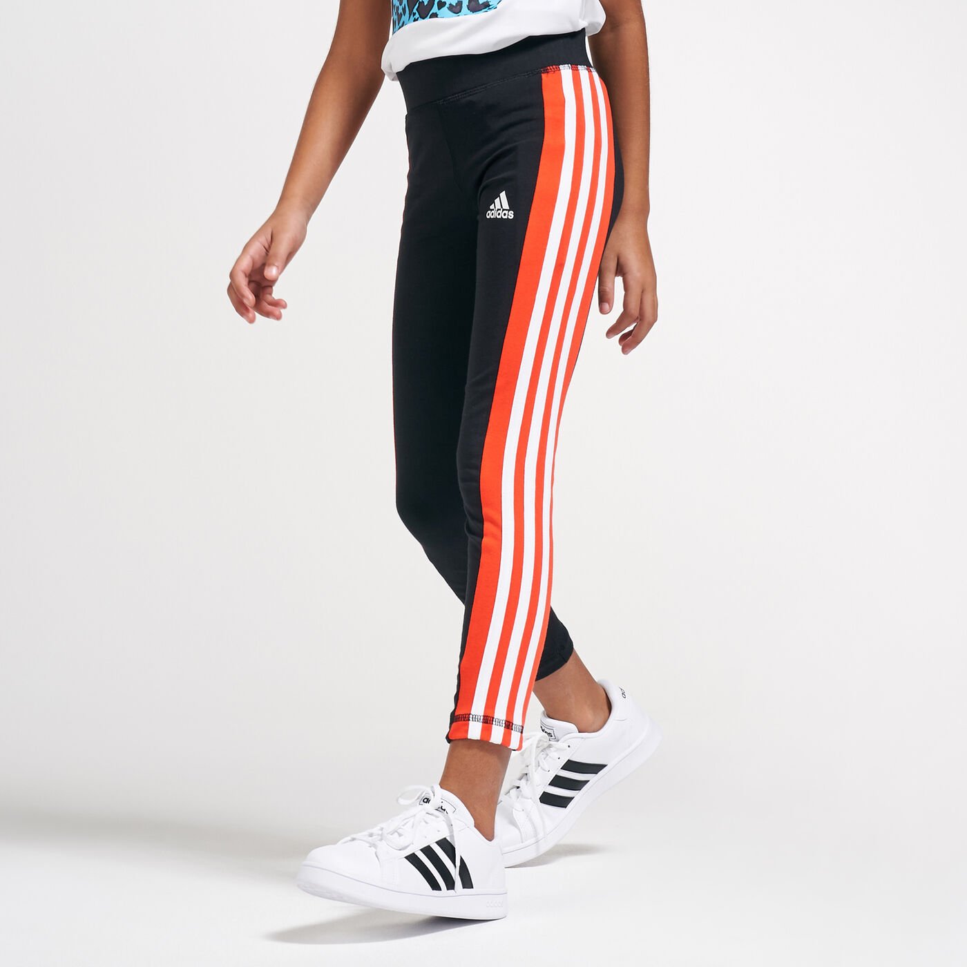 Kids' 3-Stripes Leggings (Older Kids)