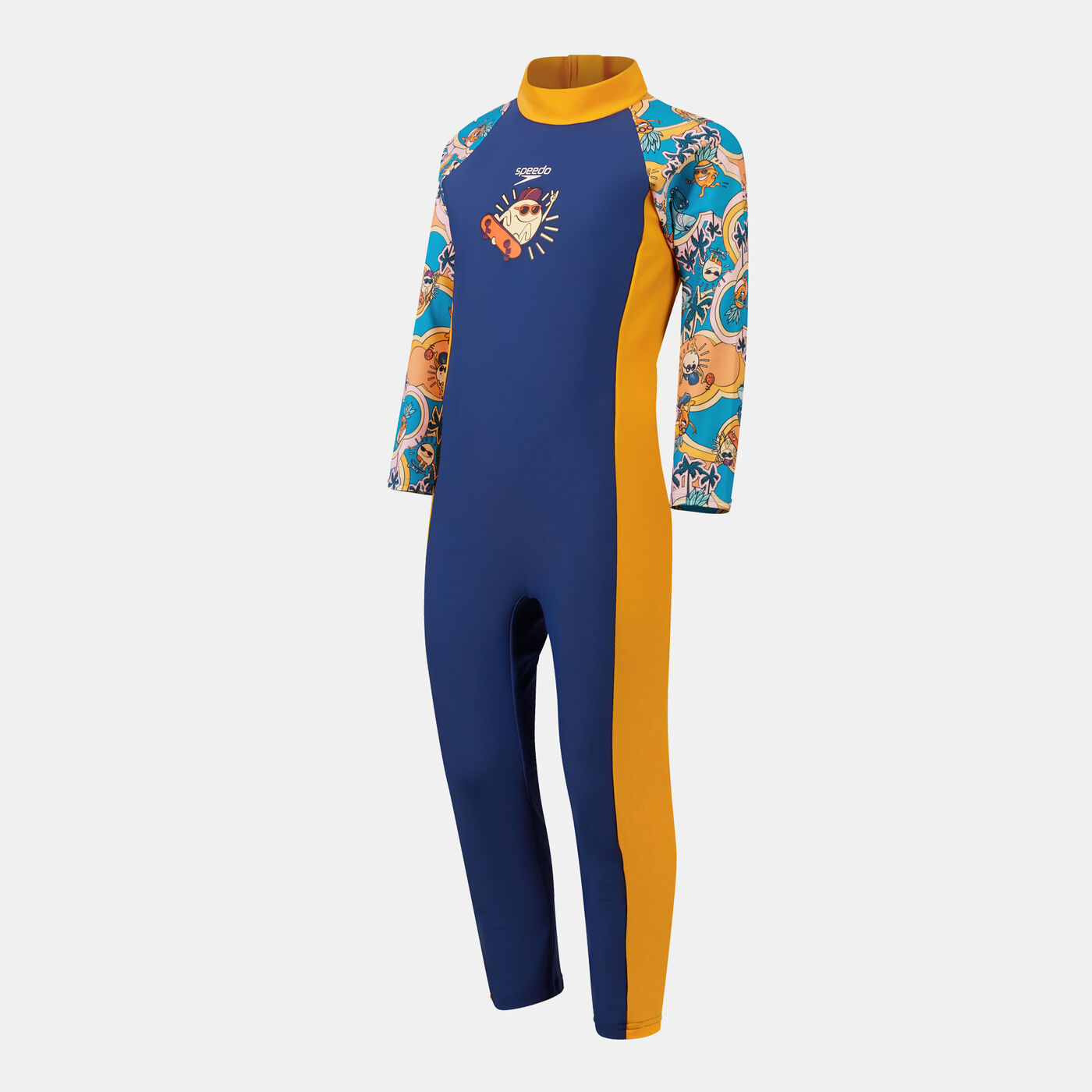 Kids' Printed All-In-One Sun Suit