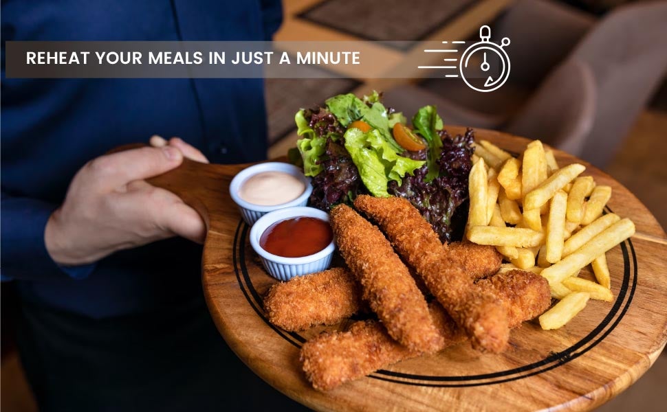 Digital Microwave Oven with Grill function| Shining Knob, Timer Function with 5 Power Level with 8 Auto Menus | Mirror finished Glass door, Defrost by Weight or Time | Internal Lighting, Cooking End Signal, Child Safety Lock 25 L 900 W NMO25D Grey