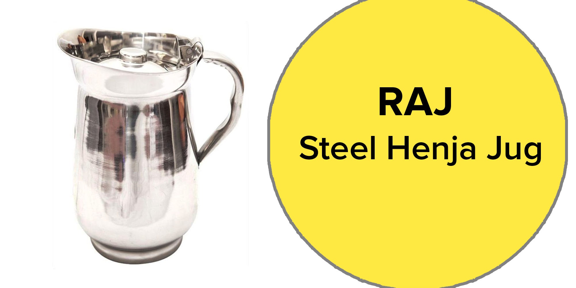 Steel Touch Henja Jug Silver