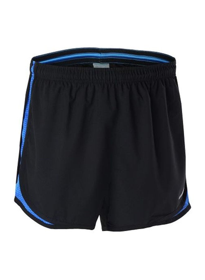 Mid-Rise Shorts Blue/Black