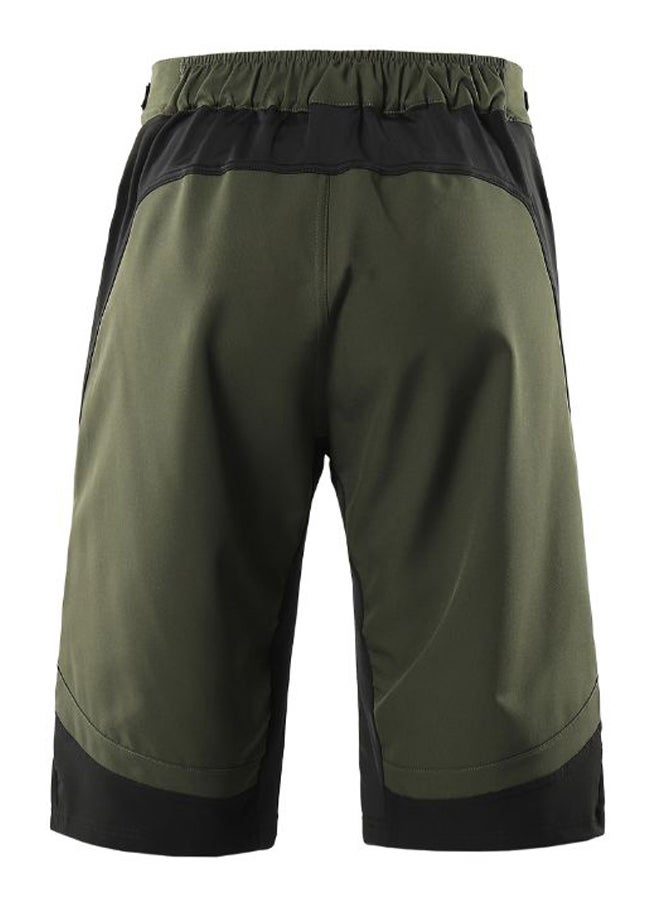 Quick Drying Breathable Cycling Shorts Green/Black