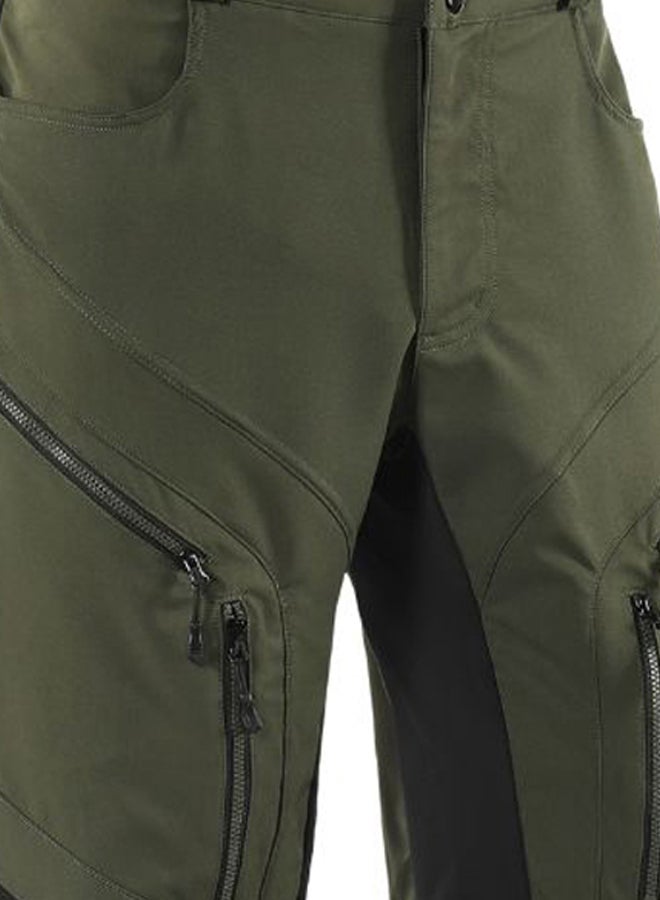Quick Drying Breathable Cycling Shorts Green/Black