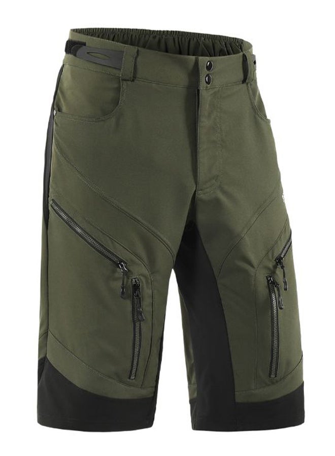 Quick Drying Breathable Cycling Shorts Green/Black