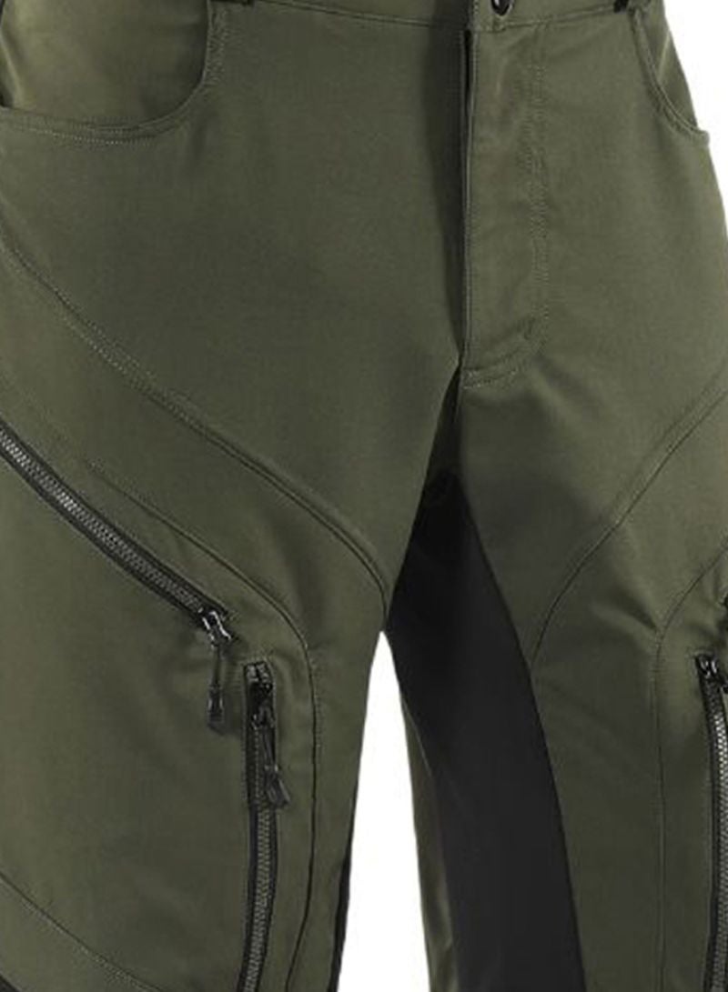 Quick Drying Breathable Cycling Shorts Green/Black