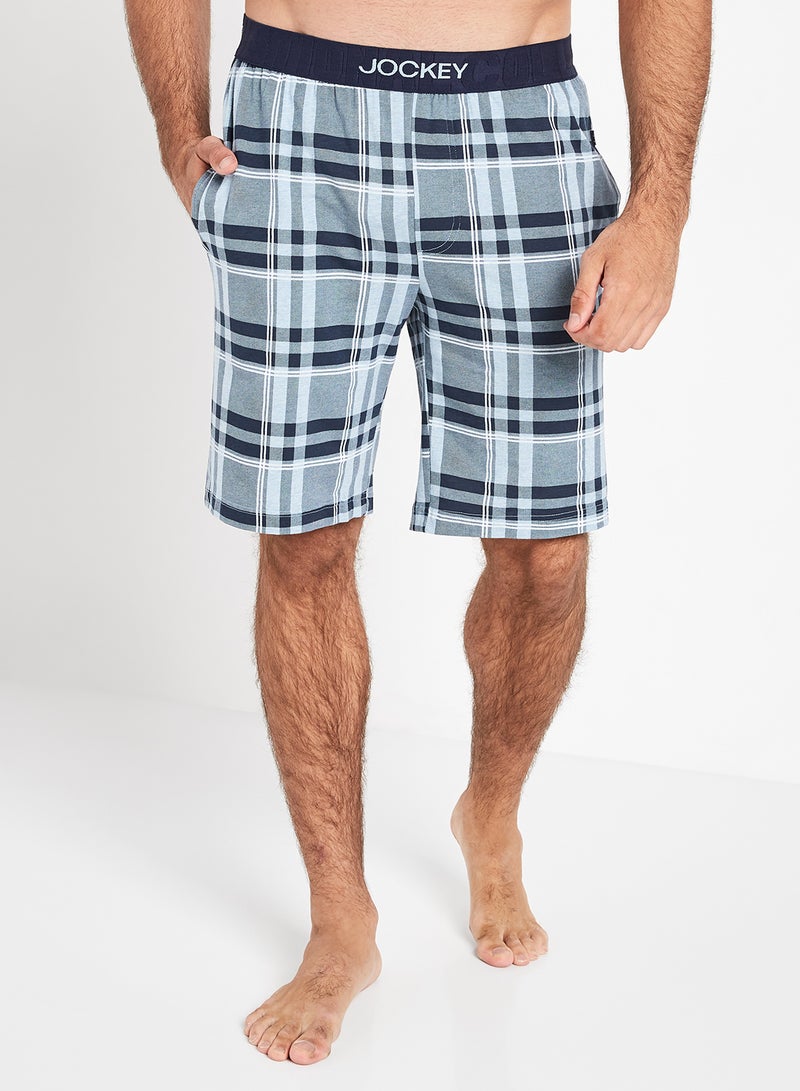 Check Pattern Cotton Fit Shorts Assorted Color/Print