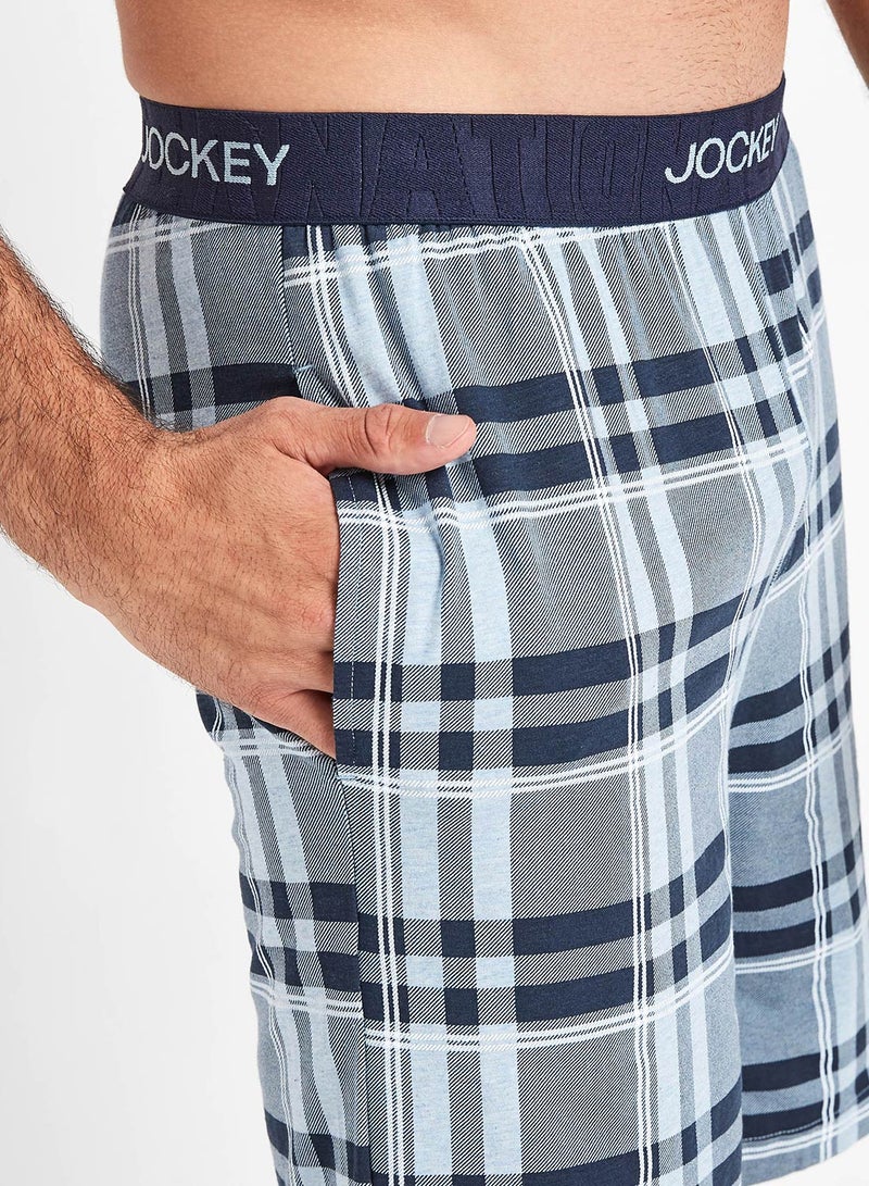 Check Pattern Cotton Fit Shorts Assorted Color/Print
