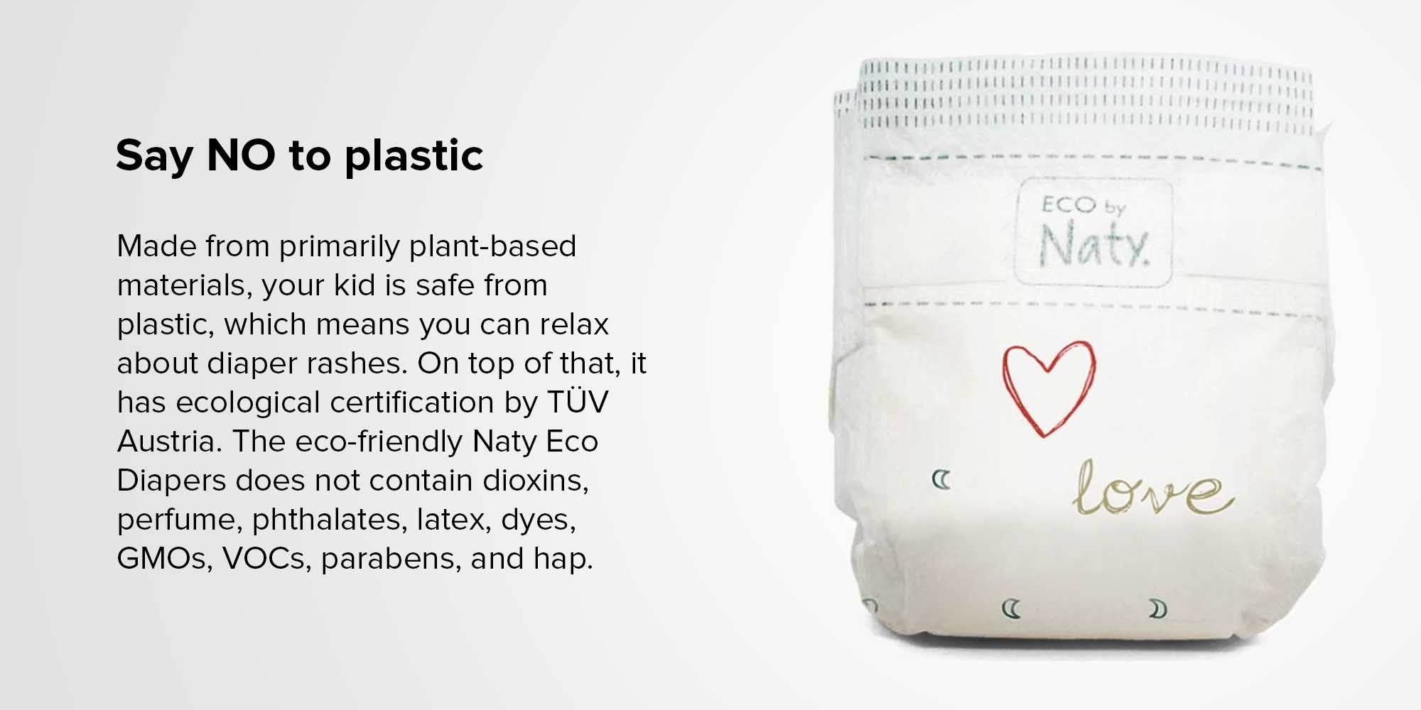Eco Diapers, Size 4, 7-18 Kg, 26 Count