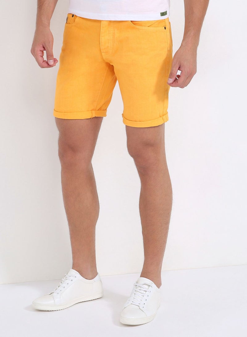 Stretch Shorts 513 Yellow