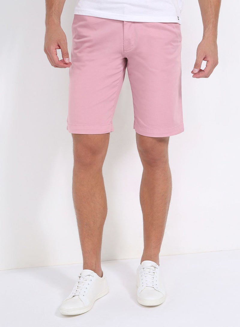 Belt Loop Bermuda Shorts 938 Pink