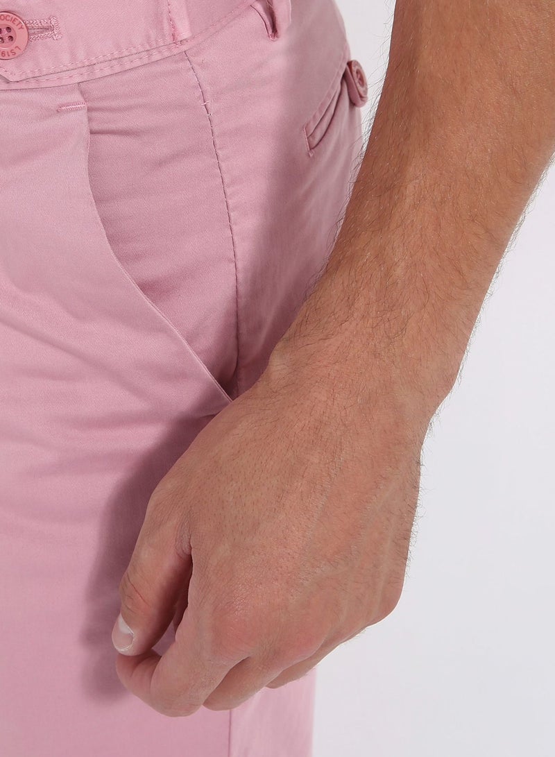 Belt Loop Bermuda Shorts 938 Pink