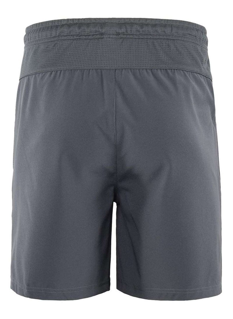 Breathable Mid Rise Casual Shorts Grey