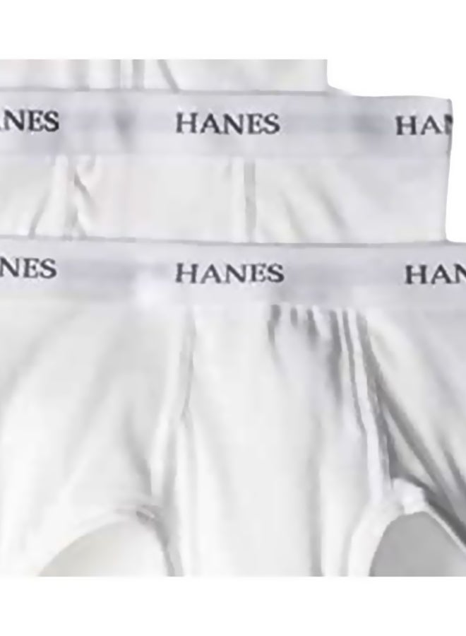 Pack Of 7 Ultimate Full-Cut Pre Shrunk Briefs White