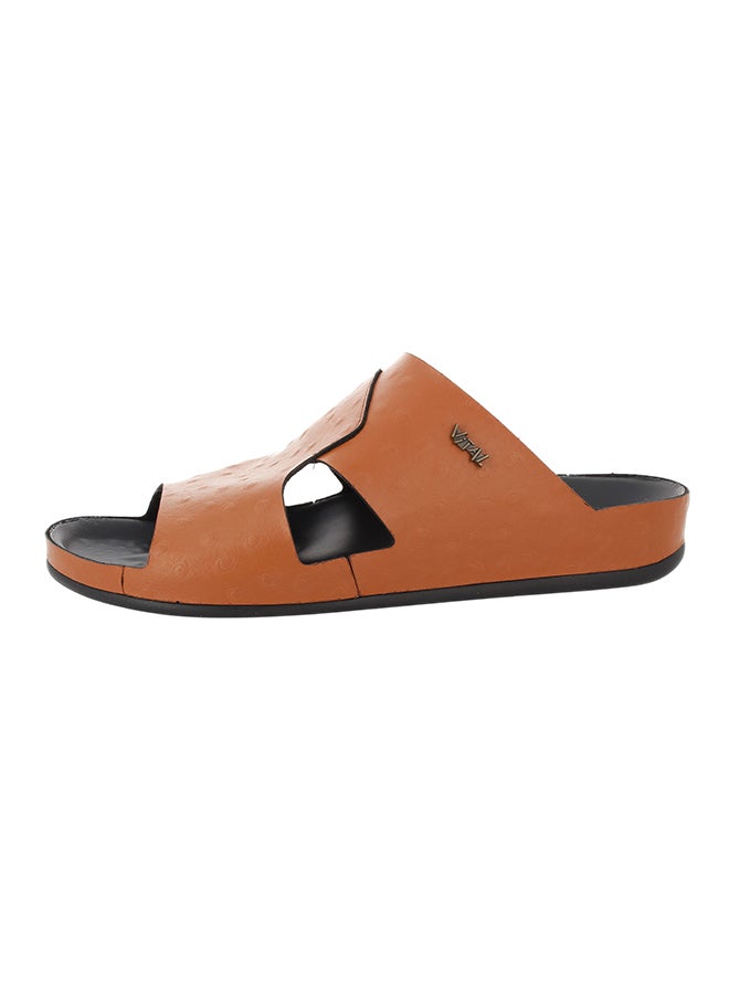 Classic Slip-On Sandals Brown