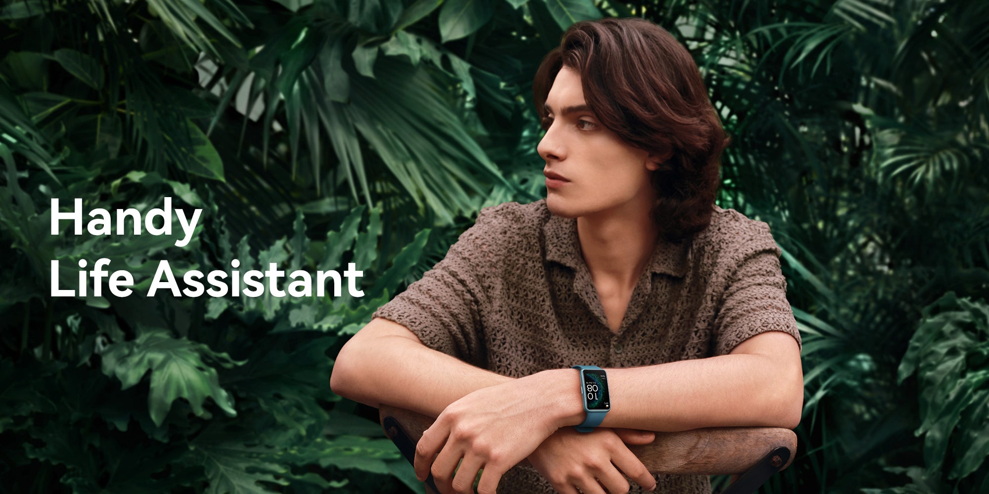 WATCH FIT Special Edition Smart Watch, 1.64-inch HD AMOLED Display, Built-in GPS, Scientific Sleep Tracking, Quick Replies for Third-Party Apps, Compatible with Android & iOS Devices Forest Green