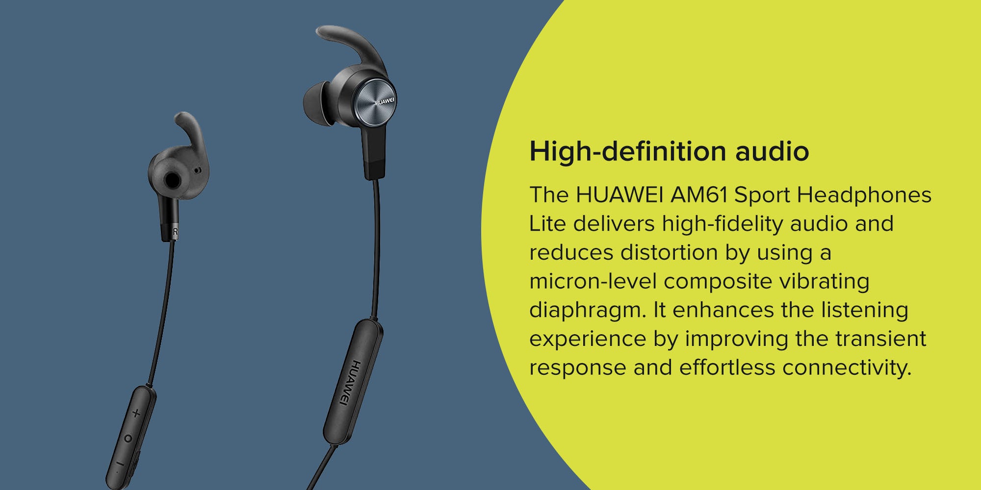 Wireless In-Ear Headphones With Mic Black