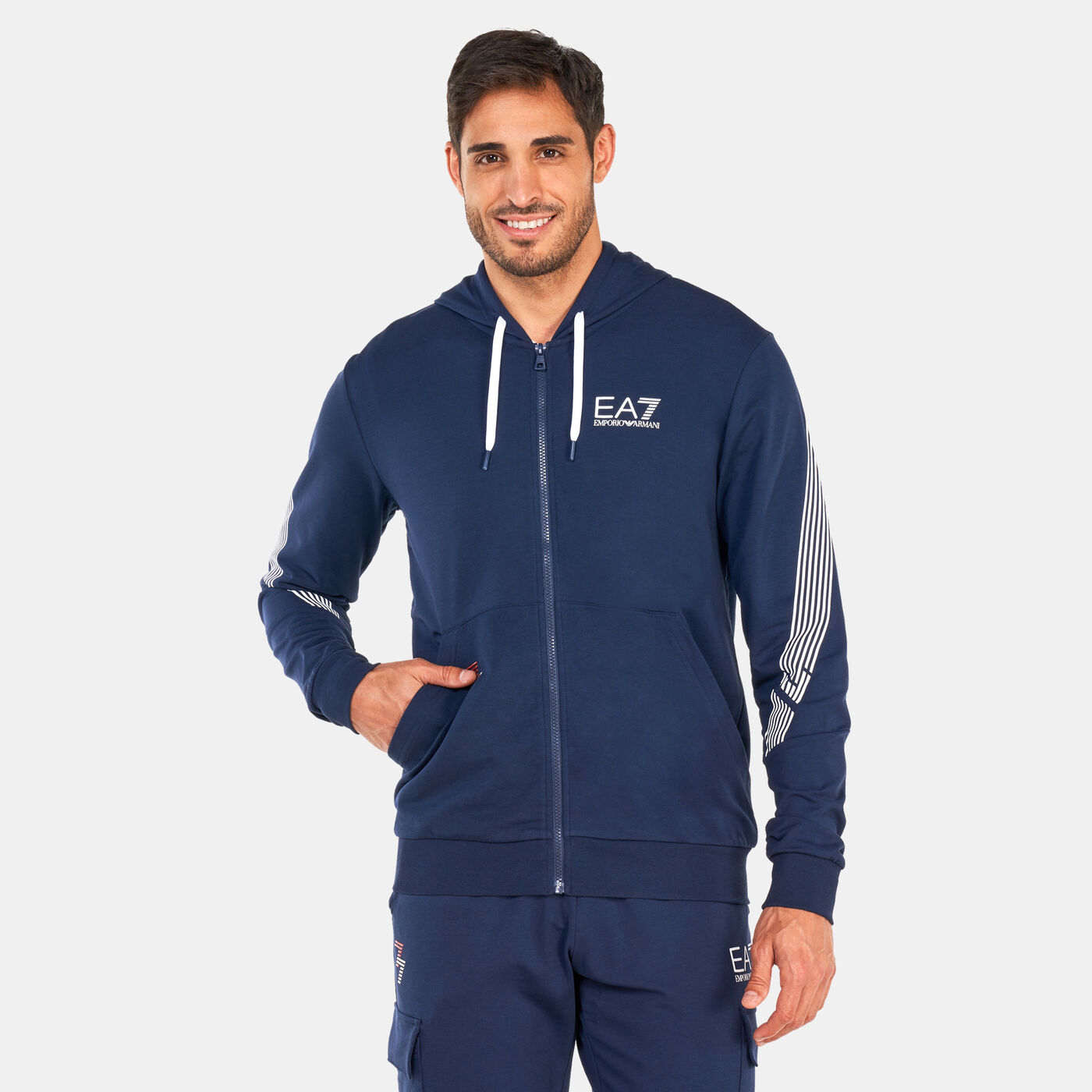 Men's Train 7 Lines Full-Zip Hoodie