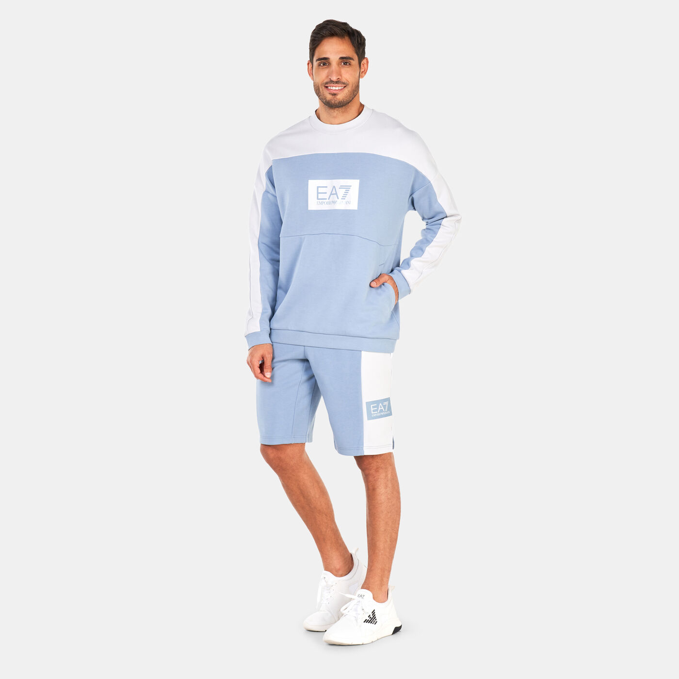 Men's Train Tonal Block Sweatshirt