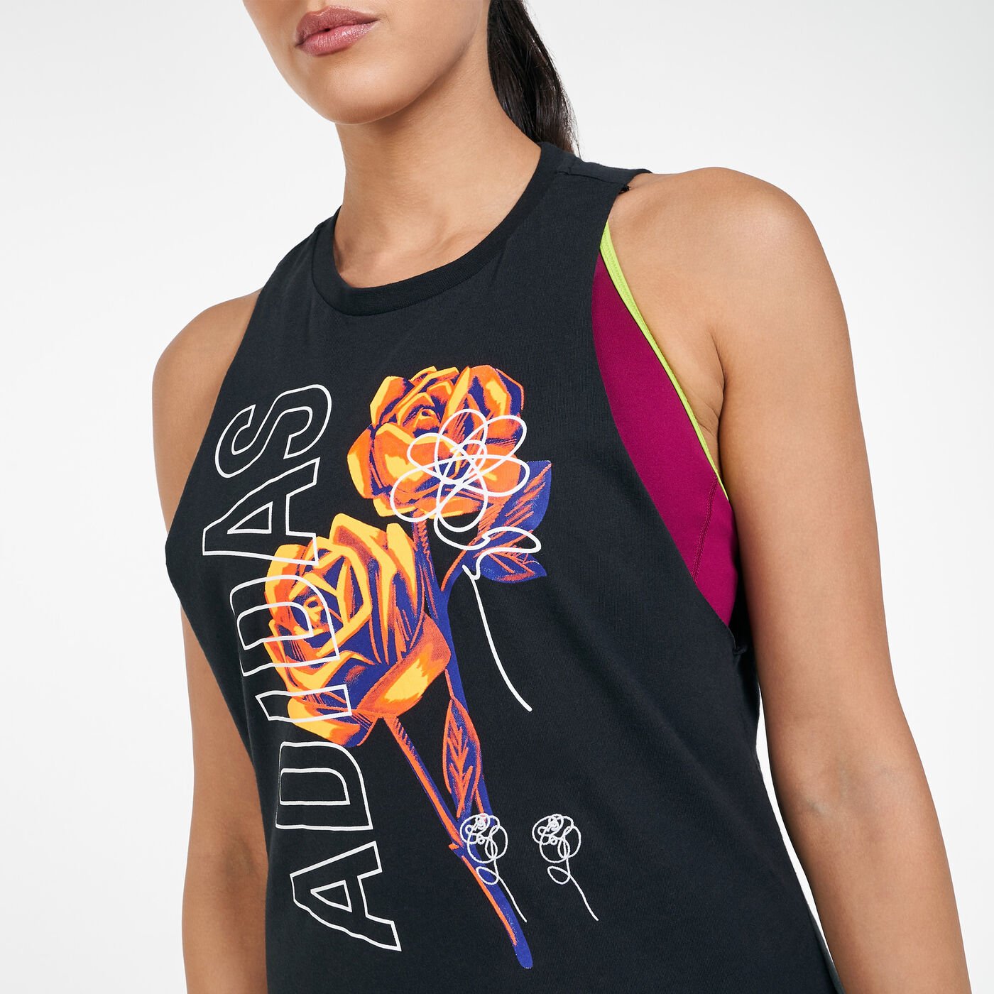 Women's Floral Tank Top