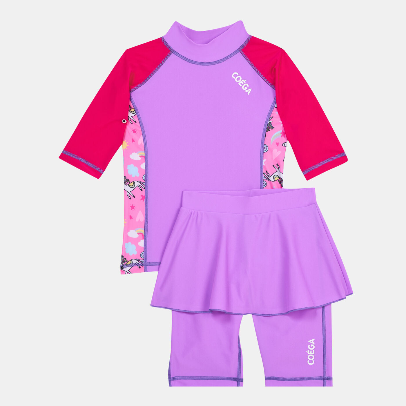 Kids' Skirted Two-Piece Swimsuit
