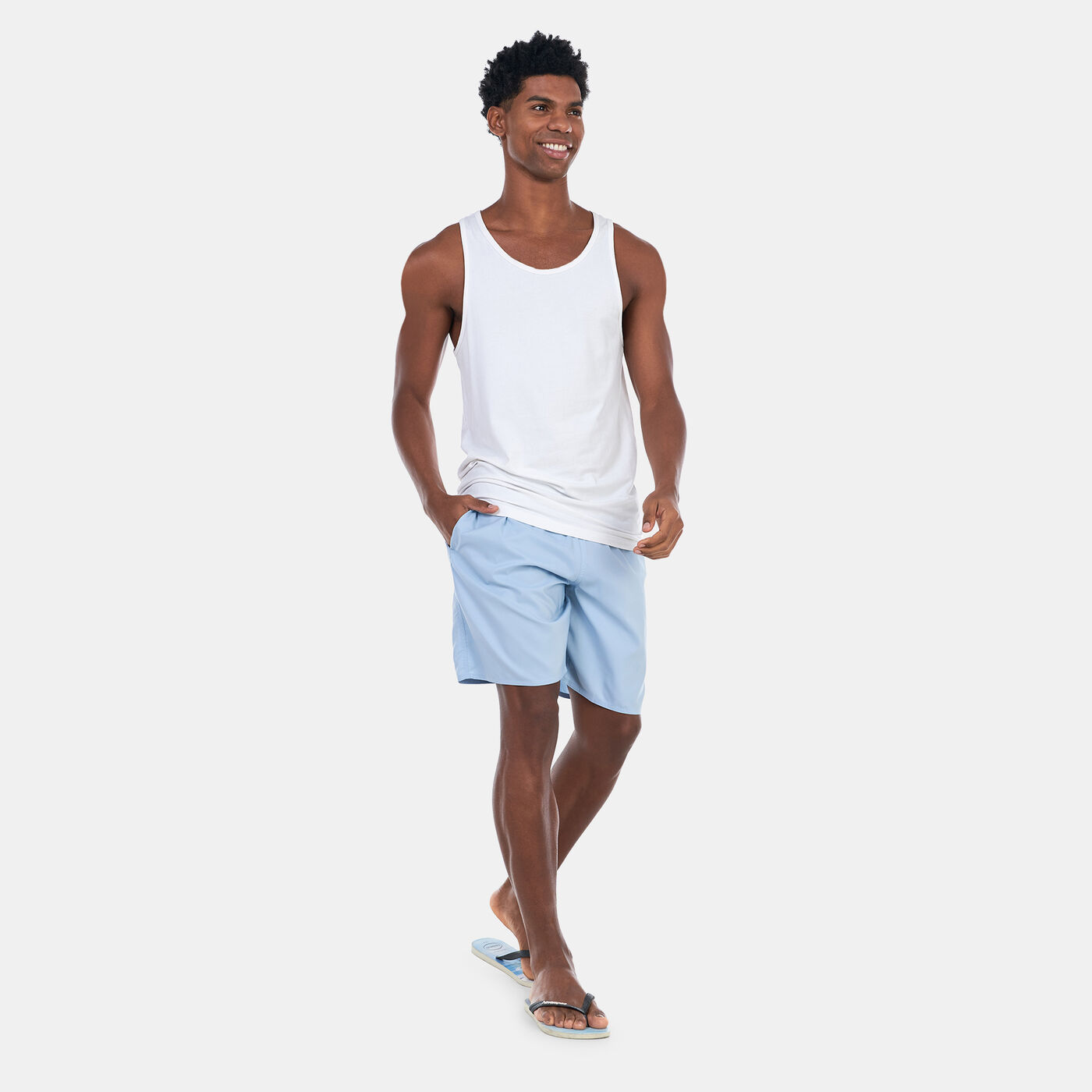 Men's Solid CLX Swimming Shorts