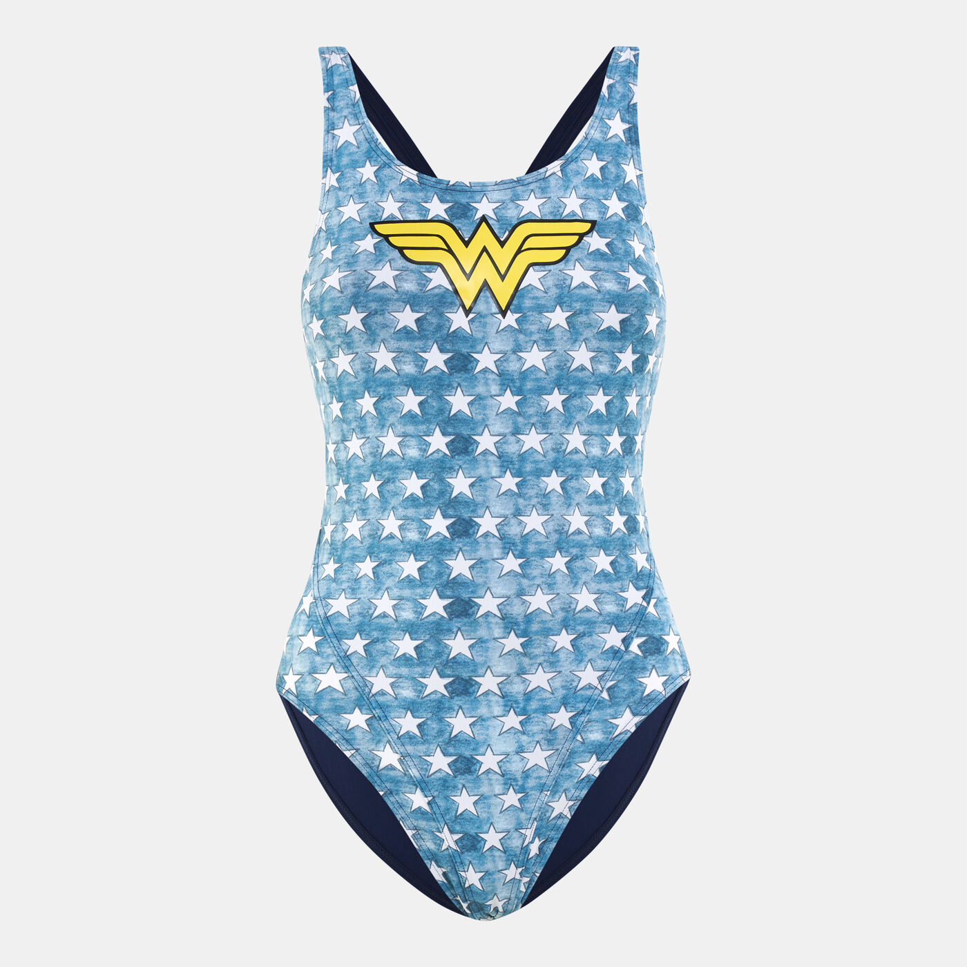 Wonder Women Stars One Piece Swimsuit
