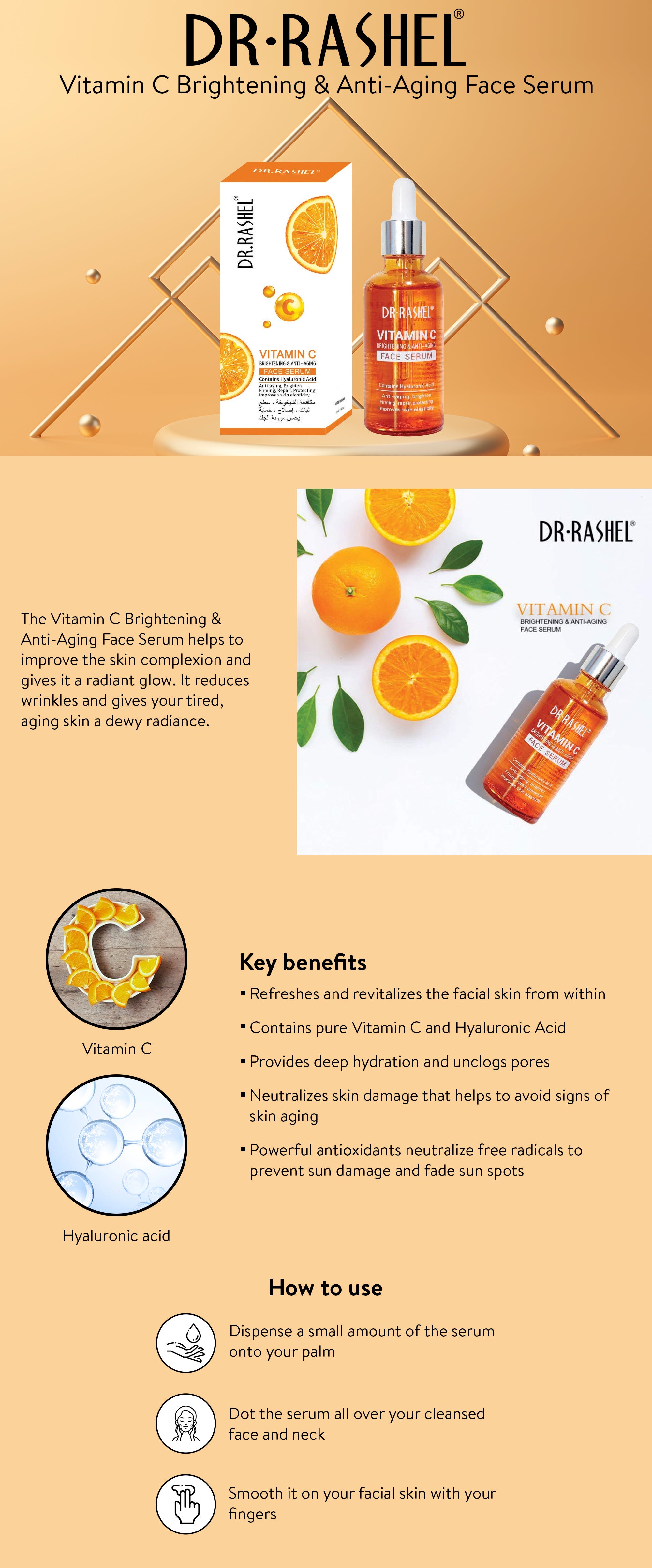 Vitamin C Anti-Aging Face Serum 50ml