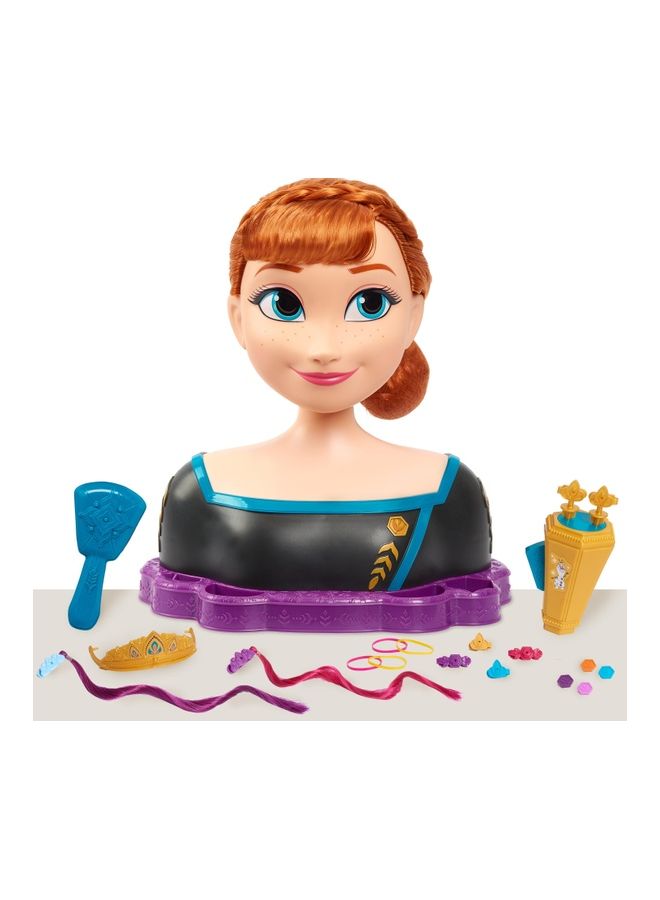 Disney Frozen 2 Deluxe Anna Styling Head